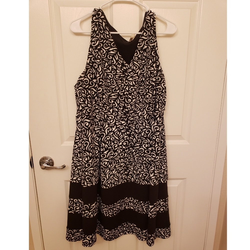 Black and White Dress